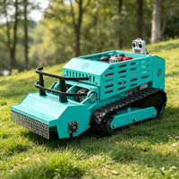 Tondeuse robot chenillée télécommandée diesel 800 mm DIY RC, coupe-herbe 4 temps CE EPA pour vergers et agriculture, avec fonction de paillage