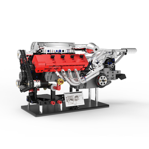 Kaiyu K96257 Supercar F401 Set di Costruzioni <span class=keywords><strong>Motore</strong></span>, Modellino Meccanico <span class=keywords><strong>a</strong></span> Manovella in Plastica ABS, Giocattolo Certificato CE per Bambini - Product Image 1
