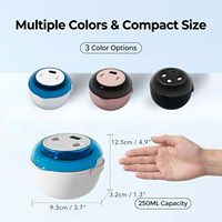 Nettoyeur à ultrasons Tencenta ES-188 45kHz pour prothèses dentaires, gouttières, protège-dents et aligneurs, 19W, 250ML, 5 modes, ABS