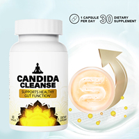 Capsules nettoyantes Candida très vendues pour nettoyer les intestins et le côlon, compléments alimentaires à base de plantes