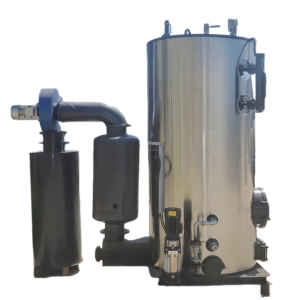 Nueva Caldera de Vapor Industrial Vertical de 1 a 1.5 Toneladas, Generador de Vapor de Biomasa, Combustible de Leña y Pellets, Caldera de Combustible Sólido de 0.05 a 1 Tonelada - Product Image 4