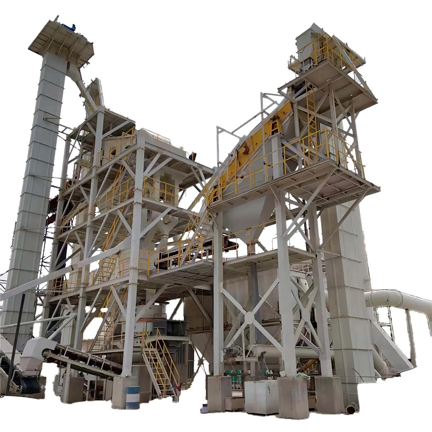 Tower type sand making production line dry sand making production solution