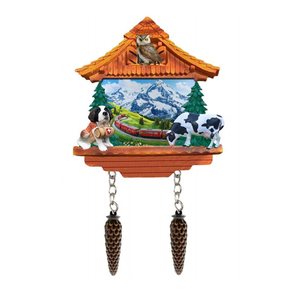 Biểu Tượng Tùy Chỉnh Nhựa Nhà Schwarzwald Đức Lưu Niệm Rừng Đen Cuckoo Đồng Hồ Tủ Lạnh Nam Châm - Product Image 2