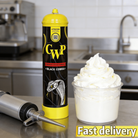Stock local, livraison rapide, boîtes cylindriques originales de qualité alimentaire 0,95 L 640 g, Smart Wihp pour gâteaux, desserts, outils de pâtisserie