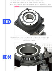 KAISIDUNER Reductores de Velocidad de Mesa Rotatoria Hueca con Dispositivo Actuador Automático de Alta Precisión y Engranaje Armónico, Diseño Personalizado ODM - Product Image 4