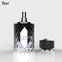Nouveau design, flacons en verre personnalisables de 50 ml et 100 ml pour parfum capillaire au miel, avec impression sérigraphique, fabriqués en Chine