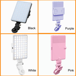 Lámpara LED Portátil Recargable con Clip para Teléfono Móvil, Luz de Relleno para Selfies, Transmisiones en Vivo, Fotografía y Video - Product Image 5