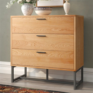 Grossista Moderno Salottino Entrate Box Cabinet Vanity Bebè fasciatoio mobili per la casa alto 3 cassetti cassettone - Product Image 5