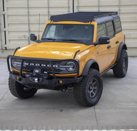 Système de galerie de toit premium pour Ford Bronco 2021-2025 - Échelle latérale + Sac de rangement + Plateforme de toit