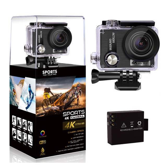 New Year 4K 1080P Full HD Mini H.264 Manual Wifi Waterproof Helmet Underwater Sport DV Camcorder Action Cam Camera