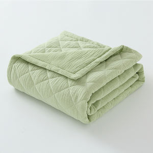 Couverture Matelassée en Mousseline pour Bébé Douce Confortable Épaisse Chaude et Légère Couette pour <span class=keywords><strong>Poussette</strong></span> Berceau Couette en Mousseline Literie pour Tout-Petit - Product Image 6