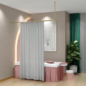 Cornice di supporto salone di bellezza a forma di U lungo asta di supporto tenda tenda letto di bellezza - Product Image 4