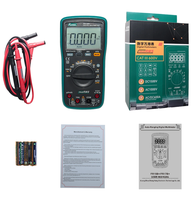 Multimètre numérique FUZRR FR17B+ FR15B+ True RMS 6000 points de mesure DC 1500V 1000V AC VFD 60mF Température 600A Testeur à pince