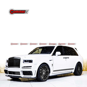 High Quality Half Carbon Fiber Bodykit for <b>Rolls</b> Royce Cullinan Front Rear Bumper Side Skirts Fender Engine Hood Rear Spoiler - Product Image 5