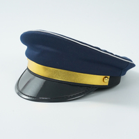 Casquette de service tactique brodée pour capitaine, casquette à visière, design personnalisable, casquette à visière
