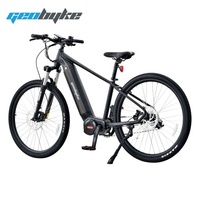 Vélo électrique à Suspension complète octogone 48v 16ah, vélo de montagne de conception professionnelle, en alliage de 29 pouces, 1000w