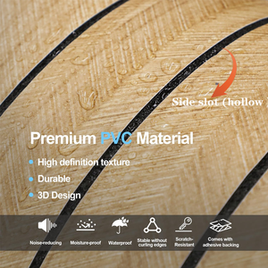 Rouleau d'autocollant mural à lattes <span class=keywords><strong>de</strong></span> grain <span class=keywords><strong>de</strong></span> <span class=keywords><strong>bois</strong></span> | Rouleau <span class=keywords><strong>de</strong></span> panneau mural en PVC à peler et à coller pour accent <span class=keywords><strong>de</strong></span> tête <span class=keywords><strong>de</strong></span> <span class=keywords><strong>lit</strong></span> <span class=keywords><strong>de</strong></span> chambre - Product Image 2