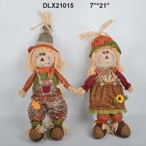 Bán Buôn Thu Hoạch Đứng Bù Nhìn Ornamemt Plush Bù Nhìn Cảm Ơn Cho Ngày Nhồi Bông Bù Nhìn - Product Image 4