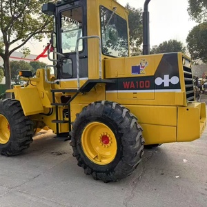 Reliable Komatsu WA100 Used Wheel Loader 2020 <b>Model</b> 7.5Ton Rated Load Durable High Performance <b>Engine</b> Bearing Construction - Product Image 6