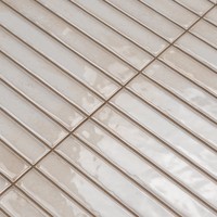 Azulejo de Porcelana Koto Pearl 35x35cm Precortado Antideslizante con Acabado Brillante y Bordes Irregulares para Paredes Interiores y Baños