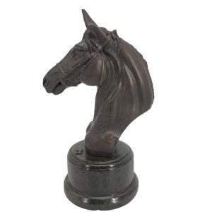 Fabrika toptan büyük 3D poli reçine özel renk sanat heykel özelleştirilebilir at heykeli ev dekor hayvan modeli süsler - Product Image 2