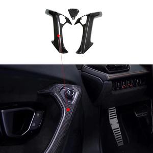 Pièces de rechange, couvre-poignée de porte intérieure en fibre de carbone sèche pour Lamborghini Huracan Lp610 Lp580 - Product Image 1