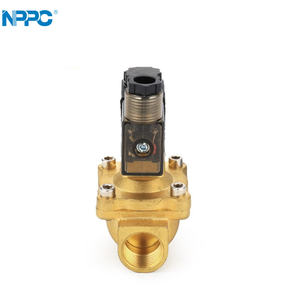 Valvola dell'acqua a due vie in ottone tipo pilotaggio pneumatico G1/<span class=keywords><strong>2</strong></span> per gas, modello 2W-150-15-E(N) NPPC, nuova versione. - Product Image 3