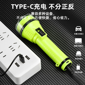 Lampe frontale de plongée rechargeable au lithium-ion, faisceau puissant, étanche, pour la pêche nocturne en extérieur - Product Image 5