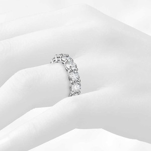 Anillo de Moissanita de Buena Calidad Estilo Hip Hop para Joyería Urbana, Uso Diario y Regalo para Ocasiones Especiales Disponible al Mejor Precio - Product Image 2