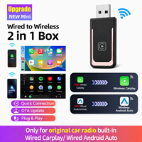 Adaptateur CarPlay Bluetooth sans fil, adaptateur CarPlay 2026 en aluminium, adaptateur USB sans fil, mini dongle sans fil personnalisé