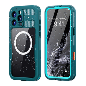 Étui de plongée étanche IP68 avec protection d'écran intégrée, compatible avec l'iPhone 16 Pro Max - Product Image 1