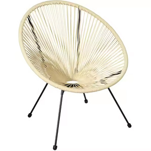 Chaise longue empilable pour l'extérieur Chaise de jardin en rotin PE Egg <span class=keywords><strong>Chair</strong></span> Bistro Oval <span class=keywords><strong>Acapulco</strong></span> <span class=keywords><strong>Chair</strong></span> - Product Image 2