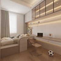 Lit Tatami Convertible Multifonctionnel en Bois Extensible Personnalisé pour Chambre à Coucher Moderne de Villa ou Appartement