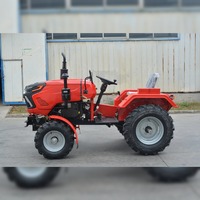 Tractores Agrícolas de Ruedas de 12HP, 15HP, 18HP, 20HP, 25HP, 30HP, Mini Tractor Agrícola Compacto para Jardinería y Agricultura