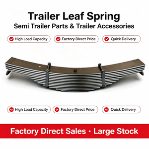Nouvelle suspension à ressorts à lames en acier durable NEM pour châssis et suspension de <span class=keywords><strong>semi</strong></span>-remorque OEM 2/3/4 essieux, charge utile maximale 30T - Product Image 4