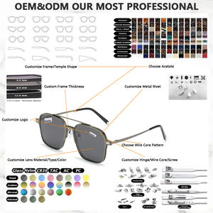 Polarizador Anti-ultravioleta manga magnética espejo en vivo se puede combinar con prescripción Unisex Metal marco óptico <span class=keywords><strong>gafas</strong></span> <span class=keywords><strong>de</strong></span> <span class=keywords><strong>sol</strong></span> - Product Image 2