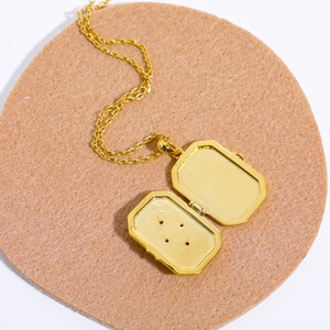 Bijoux fins colliers Vintage Photo cadre photo collier croix Zircon médaillon meilleur <span class=keywords><strong>ami</strong></span> colliers - Product Image 6