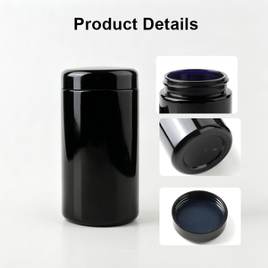 Muestra Gratuita de Frascos de Vidrio con Protección UV en Negro Violeta de 100ml, 150ml, 500ml y 1000ml - Product Image 6