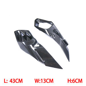 Pour Kawasaki H2/<span class=keywords><strong>H2R</strong></span> Moto, Accessoires de Carénage d'Admission Modifiés en Fibre de Carbone Préimprégnée <span class=keywords><strong>2015</strong></span>+ - Product Image 2