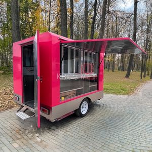 Remolque de Comida Móvil de Acero Inoxidable para Venta de Hamburguesas con Aire Acondicionado 2025, Totalmente Equipado - Product Image 5