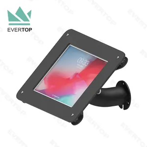 LSW10B-B Security wall mount android box,Anti theft Exhibition wall mounted tablet case for iPad/Samsung Tab A S2 9.7" Locking