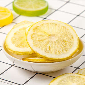Toptan Ucuz Fiyat Yüksek Kalite Şekersiz Dondurarak Kurutulmuş Limon Meyve Dilimleri Katkı Maddesi İçermez FD Limon Çayı - Product Image 3