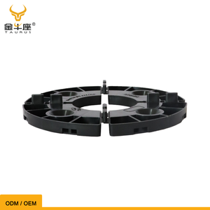 Soportes Ajustables para Vigas de Terraza Taurus, Soportes de Pedestal para Vigas de Terraza para la Instalación de Estructuras de Terraza de Madera - Product Image 1