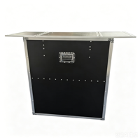 Flight case sur mesure pour contrôleur DJ Pioneer XDJ-AZ avec support pour ordinateur portable