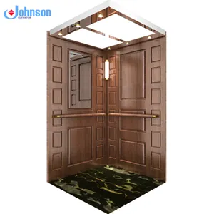 New arrival retro vintage wood design wall lifts 1350 kg building elevator