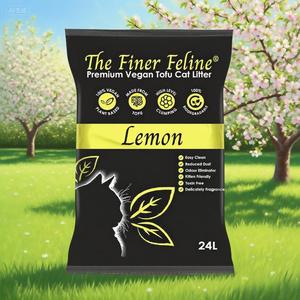 Sable de litière pour chat en tofu de haute qualité personnalisé 1.2mm 1.5mm à faible teneur en poussière et agglutination Options de parfums multiples - Product Image 6