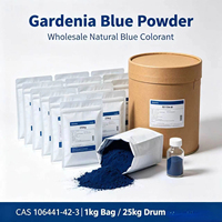 Fabrieksleverancier Gardenia Blauw Pigmentpoeder Natuurlijke Voedingskleurstof CAS 106441-42-3 voor het kleuren van voedsel en dranken