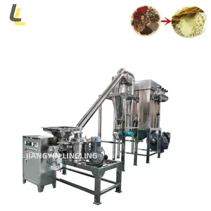 WFJ dry locust Fried Worms mushroom polyurethane lining root beet root powder grinding machine