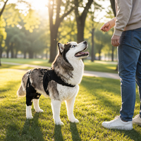 Harnais de soutien arrière pour chien PETSGUARD, pour mobilité canine senior, articulations de la hanche, récupération post-chirurgie LCA, en maille respirante