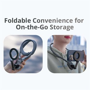 Supporto Magnetico per <span class=keywords><strong>Telefono</strong></span> da <span class=keywords><strong>Collo</strong></span> AMORUS in Silicone per iPhone 12 13 14 15 e Android - Product Image 4